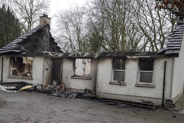 An investigation is underway after a fire broke out at an elderly woman's
house in the Brone Park area of Garvagh.
