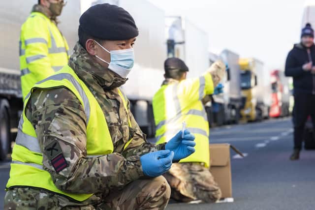 This is the fourth time that army medics have been deployed to Northern Ireland