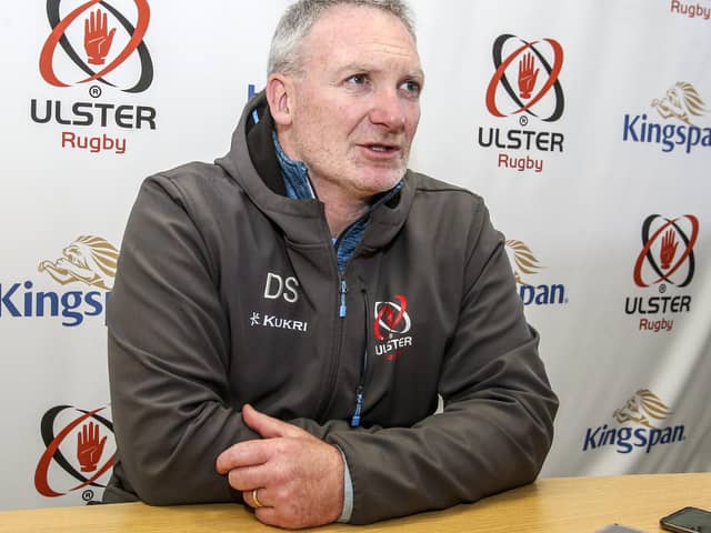 Ulster coach Dan Soper. Pic by Dickson Digital.