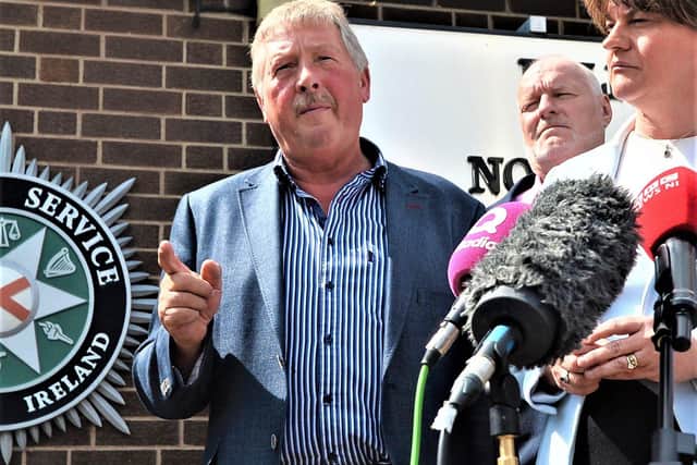 DUP MP Sammy Wilson. 
Photo: Colm Lenaghan/Pacemaker