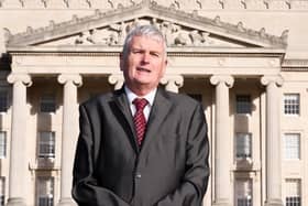 DUP MLA for South Down Jim Wells pictured outside Parliament Buildings at Stormont on Tuesday. 

Picture: Jonathan Porter/PressEye