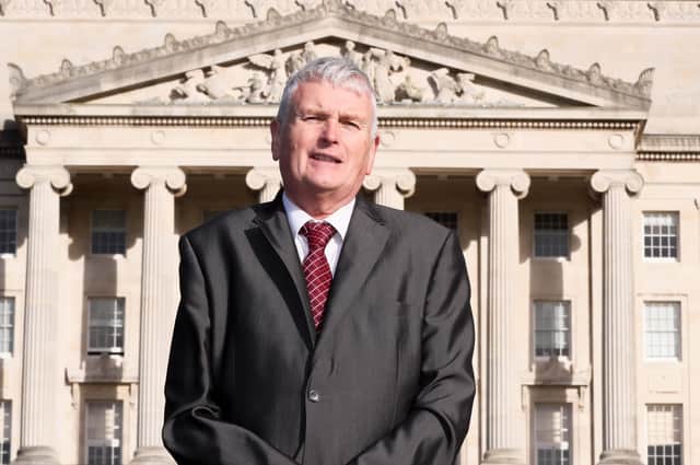 DUP MLA for South Down Jim Wells pictured outside Parliament Buildings at Stormont on Tuesday. 

Picture: Jonathan Porter/PressEye