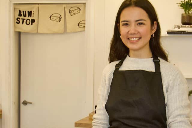 Charlotte Black is baking authentic custard buns from Taiwan in her Bun Stop bakery at Ballyhackamore in east Belfast