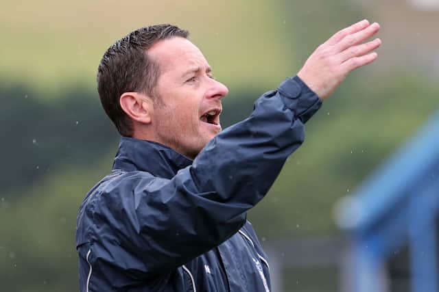 Newry City AFC boss Darren Mullen