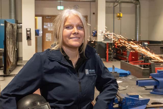 Shannon previously completed a four-year apprenticeship in fabrication and welding at the NWRC