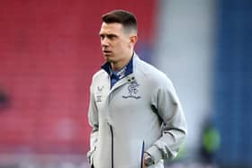 Ryan Jack will miss Rangers match against Hibs at picking up an ankle injury against Hearts