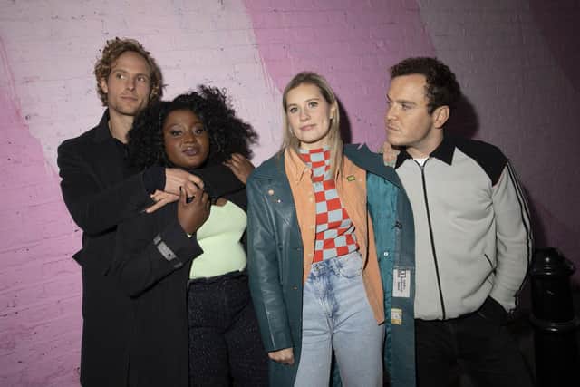 Zack, Fola, Esther and Josh
