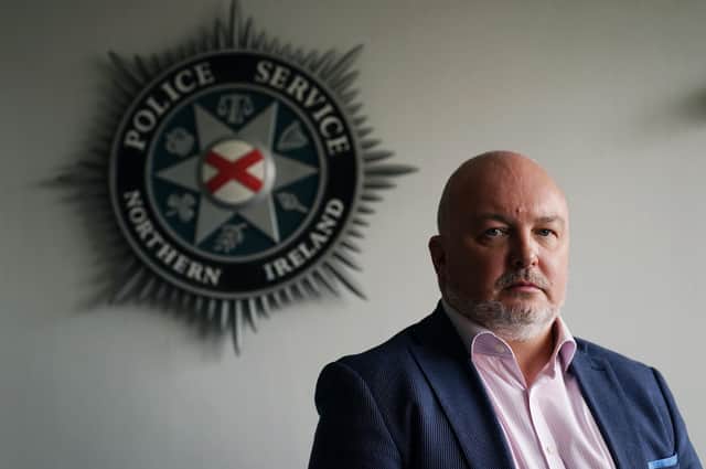 Mark Lindsay, chairman of the Police Federation for Northern Ireland.  Photo: Brian Lawless/PA Wire