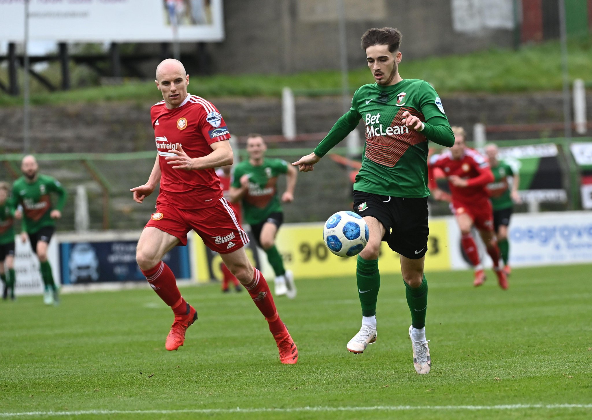 Greg Hall giving Portadown's January signings clear message over derby pain game