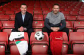 Neil McCabe, director at Whiterock Finance and Chris Morgan, managing director at Club Sport NI