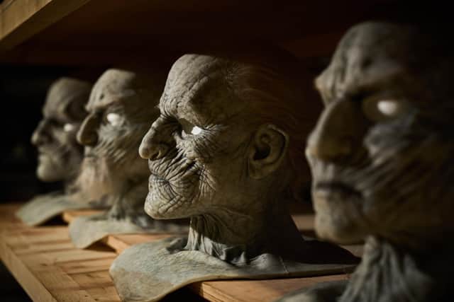 The prosthetics department at the new Game Of Thrones Studio Tour.