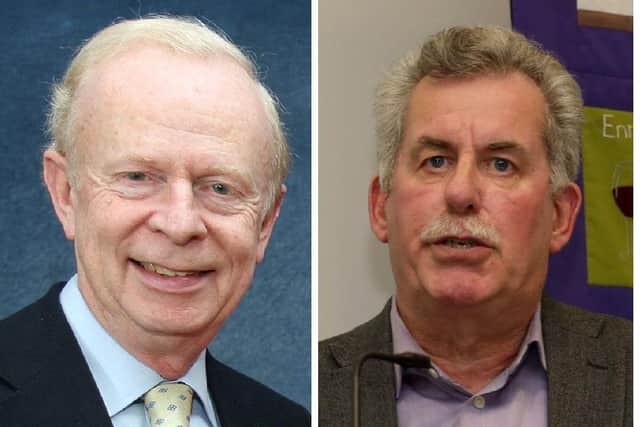 Lord Reg Empey and Alban Maginness, members of the UUP and SDLP talks teams that secured the Good Friday Agreement, say DUP and Sinn Fein tinkering of the agreement led directly to more sectarian politics we see today.