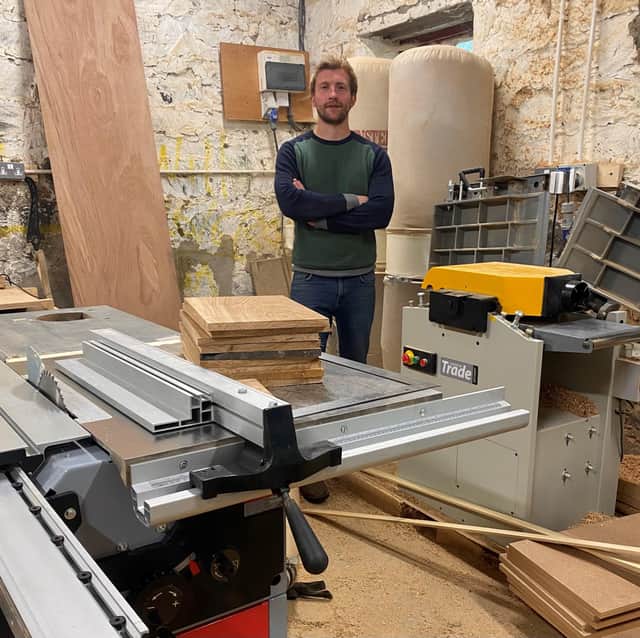 Will Smith from County Down, took out two loans totaling £6,000 to launch Woodwork by Will in January 2020