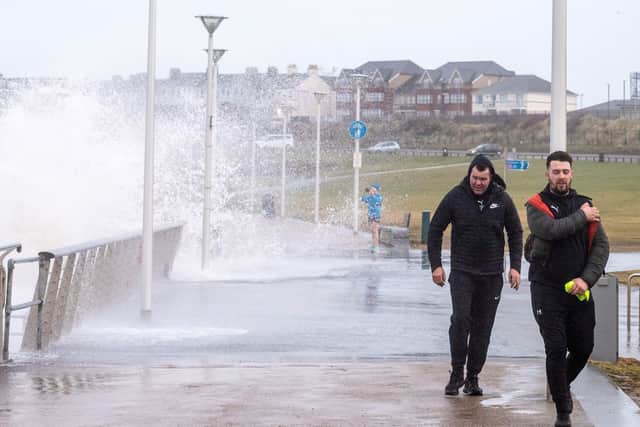 The wind warning applies to this weekend. Picture: Kirth Ferris/Pacemaker Press