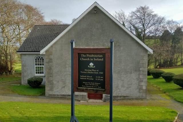 Tyrone’s Ditches Presbyterian Church, Poyntzpass, Co Armagh. Picture: Billy Maxwell