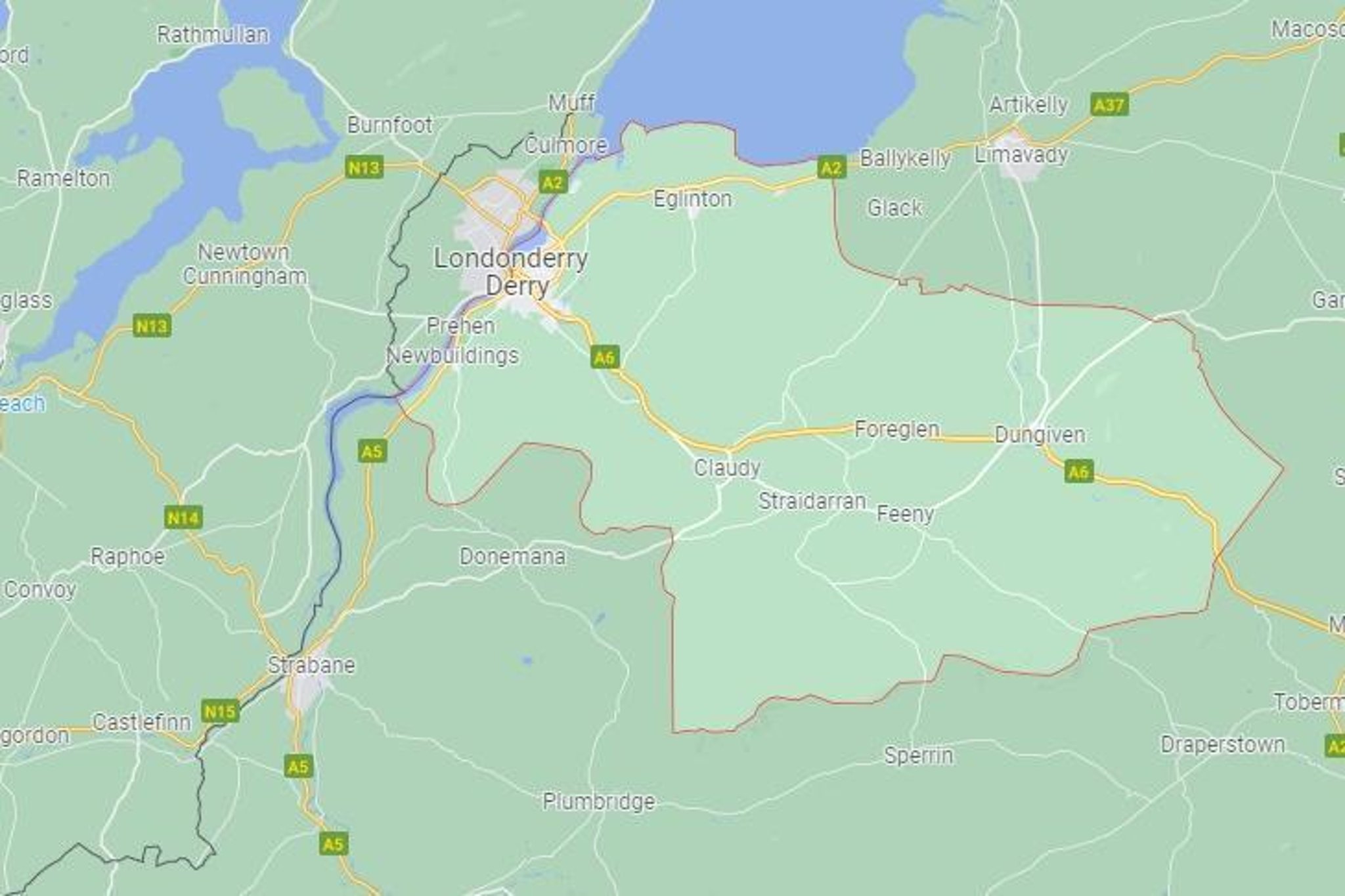 Here are the postcodes with the highest number of positive Covid cases in Northern Ireland