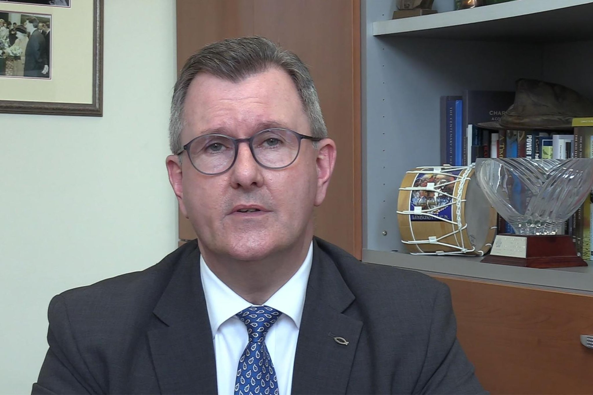 Jeffrey Donaldson video does not address claims that he discussed rejoining UUP