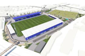 Plans for Coleraine FC were among those caught up in the football funding row