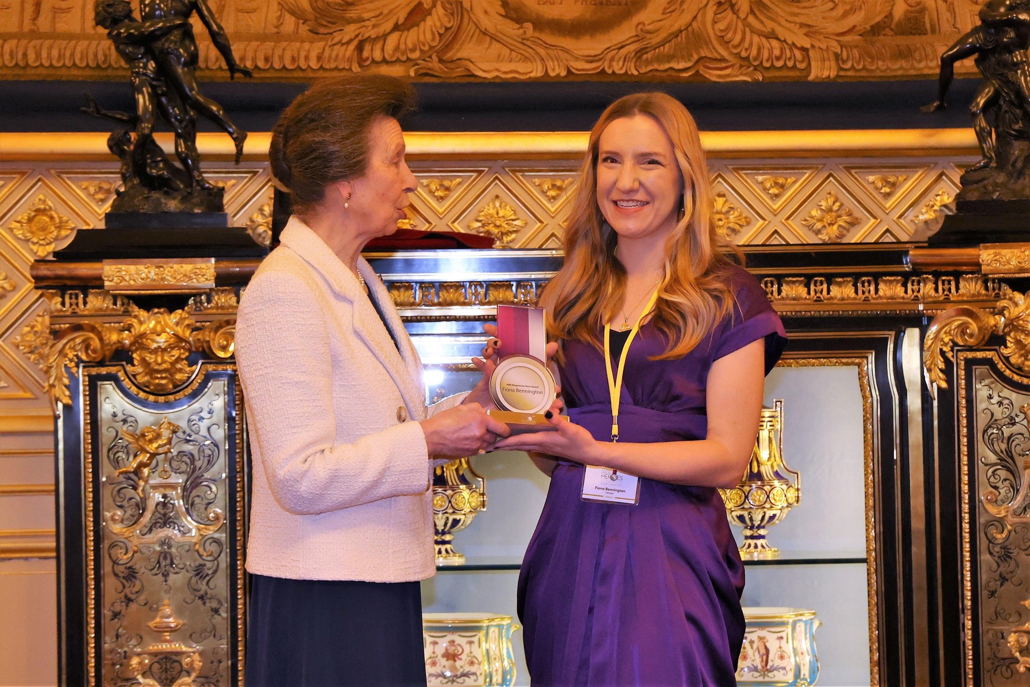 Belfast's Fiona recognised as Covid unsung hero by The Princess Royal