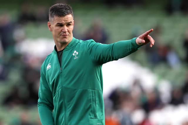 File photo dated 06-11-2021 of Ireland's Johnny Sexton who hopes Ireland can kick-start a winning habit in Paris ahead of next year’s World Cup by putting themselves in pole position for Guinness Six Nations glory. Issue date: Tuesday February 8, 2022.