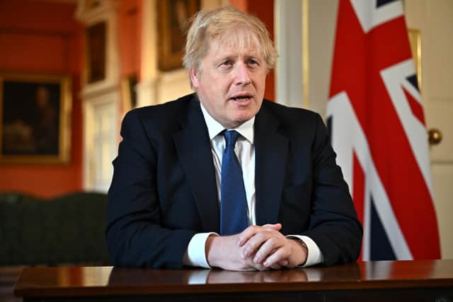 Boris Johnston addresses the UK after an emergency COBRA meeting.