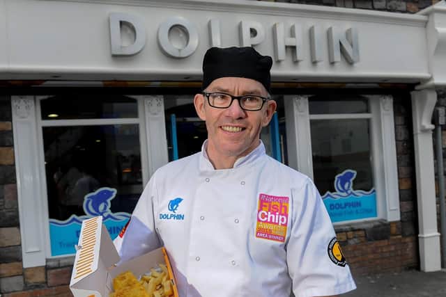 Malachy Mallon of The Dolphin takeaway in Dungannon