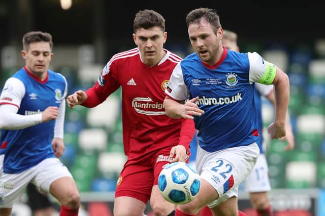 Jamie Mulgrew made his 661st appearance for Linfield against Portadown last Saturday