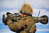 UK soldier with an NLAW