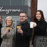 Sarah Milliken, leader of Talent and Culture, Aflac NI, Kathy Simpson, head of HR, Musgrave, Mark Cunningham, head of regional business centres, Business Banking NI, Bank of Ireland and Catriona Henry, business support manager, NI Chamber