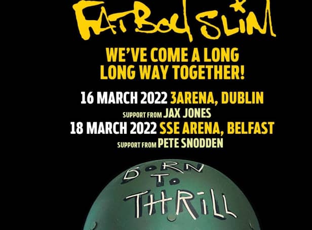 Fatboy Slim Belfast Tour Date: how to get tickets for Fatboy Slim SSE arena tour date - and how much they cost.