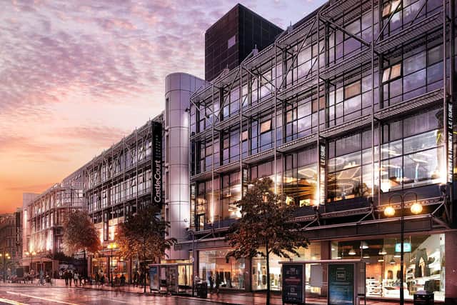 Architects drawing of the new leisure space