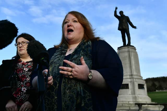 PACEMAKER BELFAST 16/12/2019
Alliance Party Leader Naomi Long . 

Photo Colm Lenaghan/Pacemaker Press