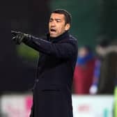 Rangers manager Giovanni Van Bronckhorst. Pic by PA.