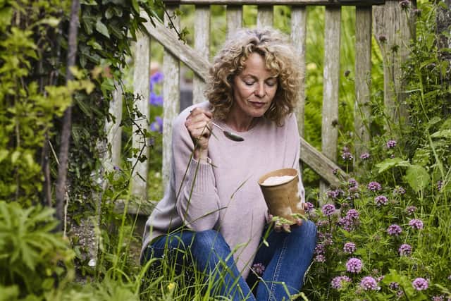 of Kate Humble, author of Home Cooked: Recipes From The Farm (Gaia, £25).