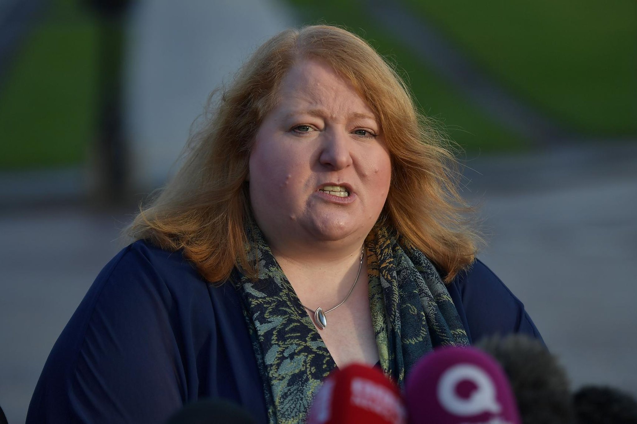 Now is the time to lead not leave government, Alliance leader Naomi Long said today
