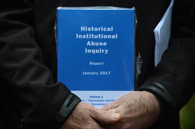 The Historic Institutional Abuse Inquiry report recommended the apology in 2017