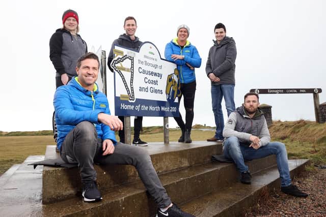 The North West 200 newcomers pictured trackside in Portrush this week.