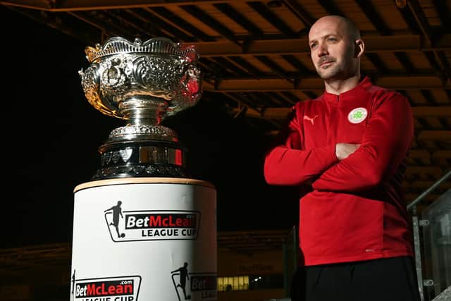 Paddy McLaughlin led the Reds to County Antrim Shield glory in 2020