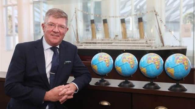 Adrian McNally, general manager, Titanic Hotel Belfast