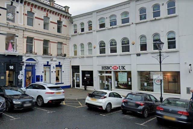The HSBC branch in Londonderry. Picture: Google Earth