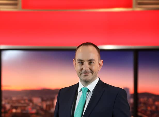 BBC Newsline's Declan Harvey