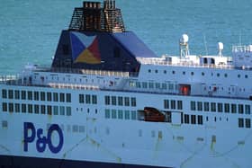 P&O Ferries suspended sailings and handed 800 seafarers immediate severance notices last week. Photo: Gareth Fuller/PA Wire