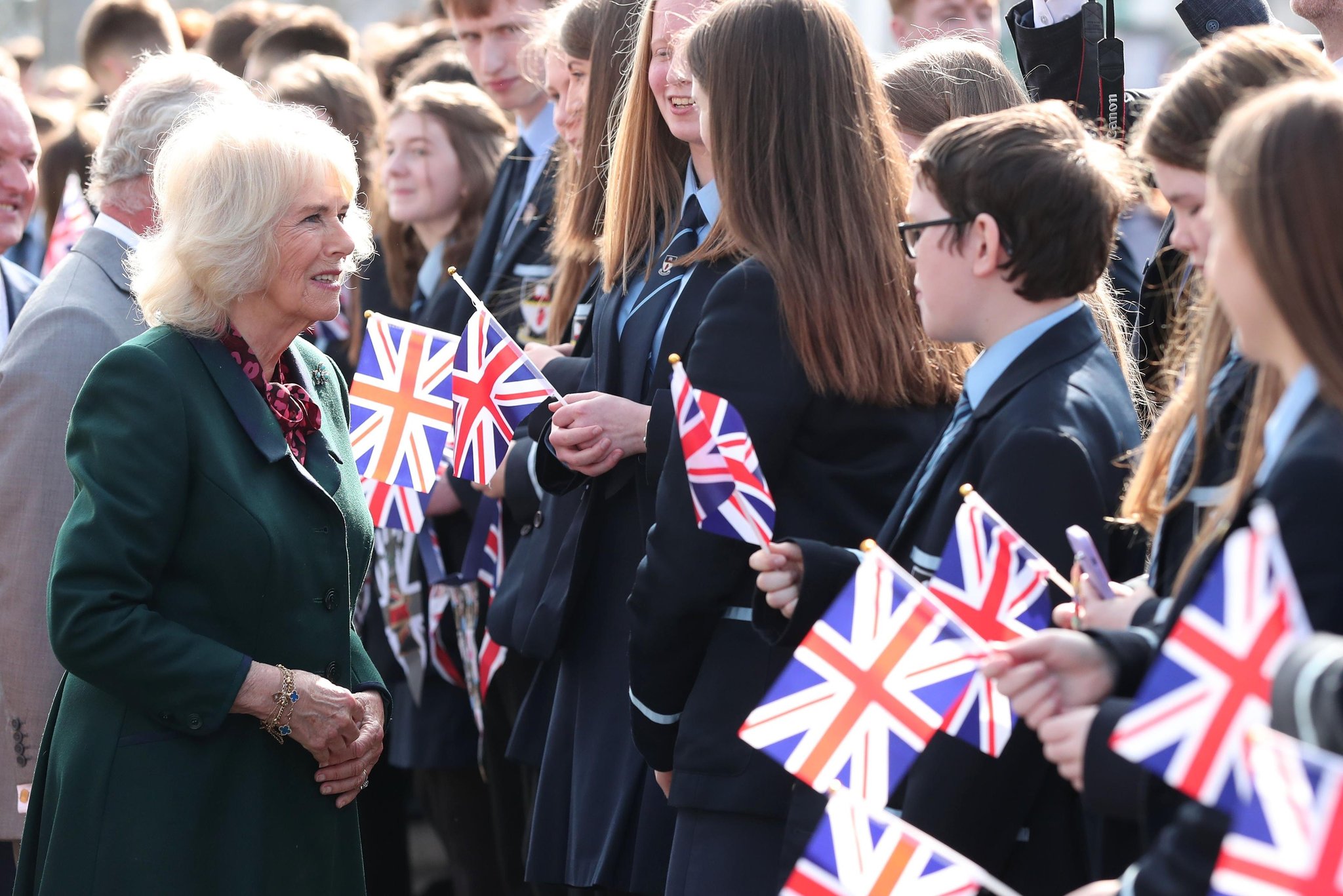 Prince of Wales and Duchess of Cornwall start two day visit to Northern Ireland