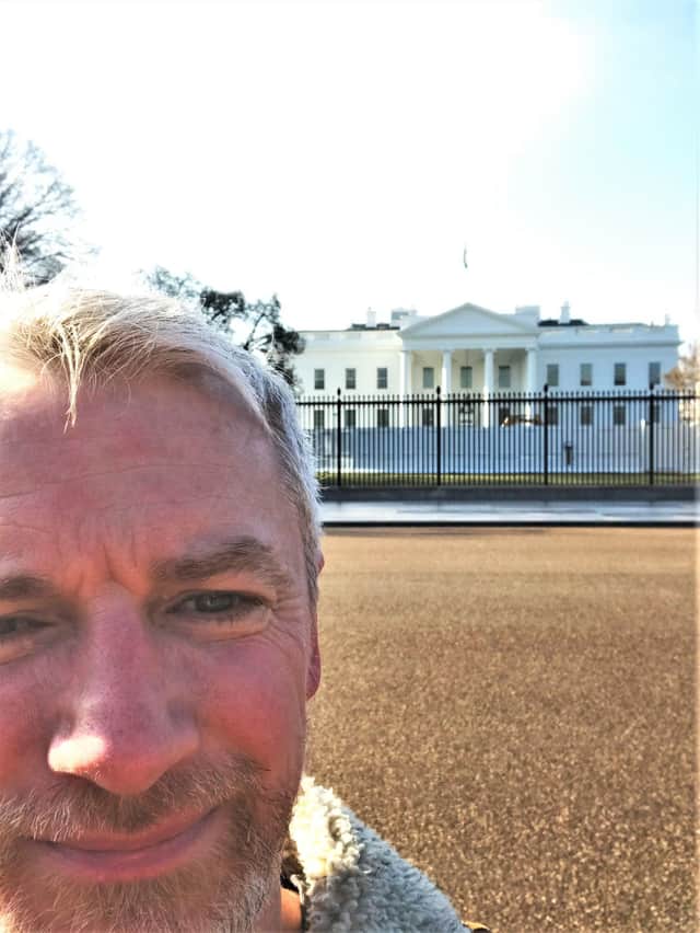 Johnny McCambridge at the White House