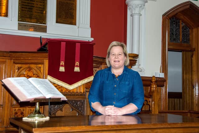 Jane Nelson at First Omagh Presbyterian Church