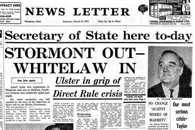 News Letter front page on March 25, 1972