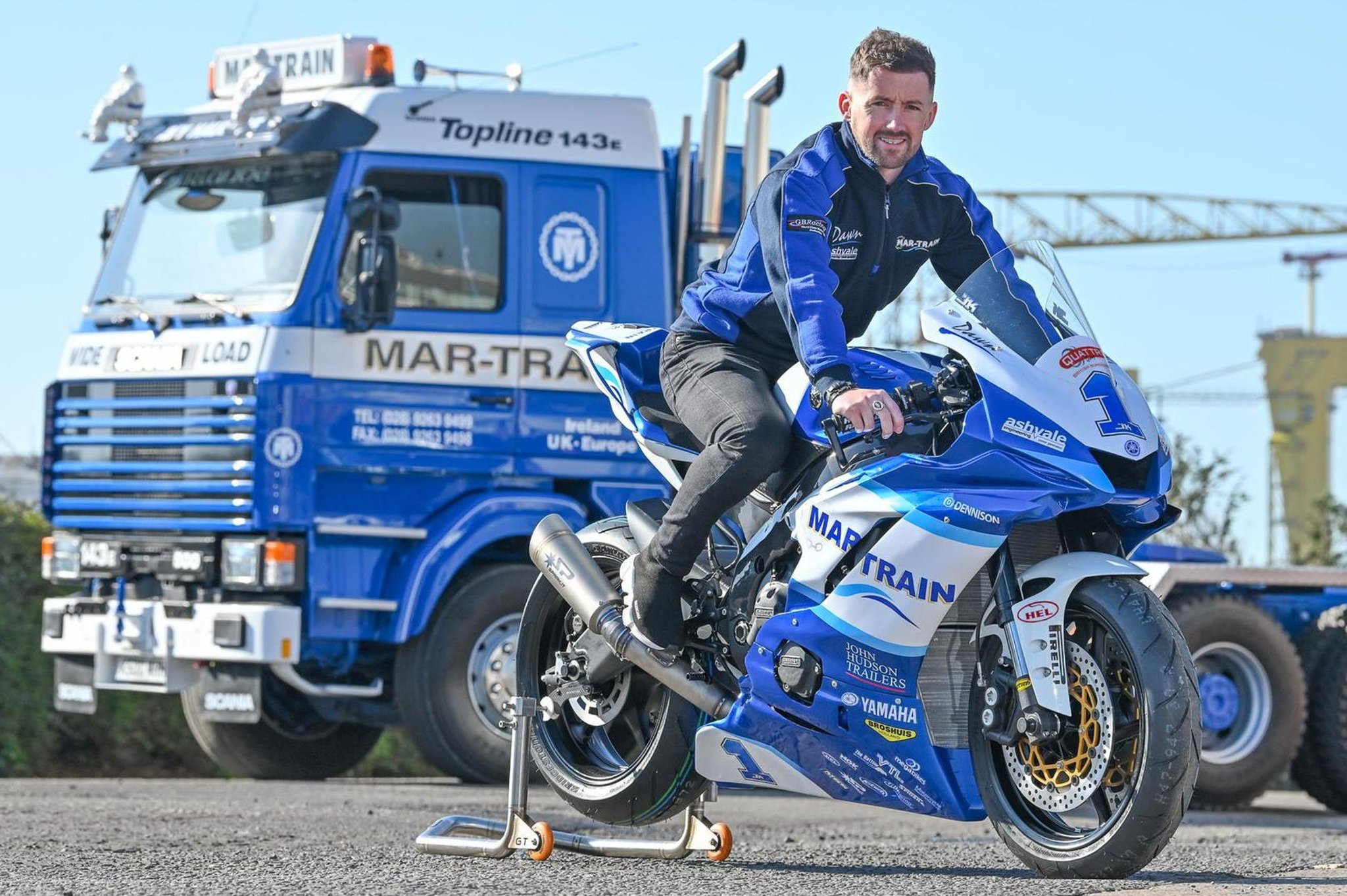 Mar-Train Racing unveils British Supersport champion Jack Kennedy's 2022 Yamaha R6