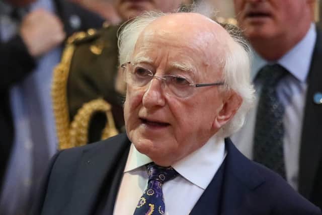 President Michael D Higgins.  Photo: Brian Lawless/PA Wire