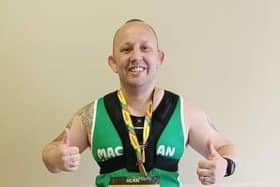 Belfast man Alan Harris has so far rasied an incredible £30,000 for Macmillan Cancer Support
