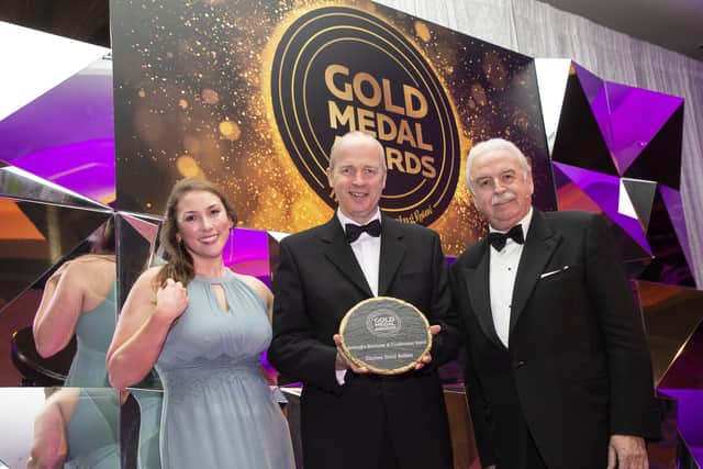 Aoife Casey, Clayton Hotels Group brand manager, Conal O’Neill, Clayton Hotels Group general manager and Marty Wheelan, the Irish broadcaster